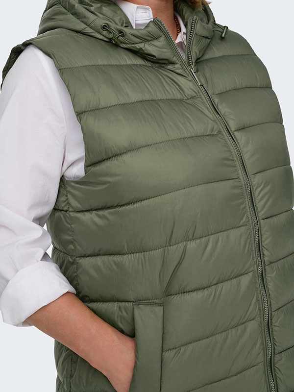 CARMELODY - Plus Size Vest fra Only Carmakoma