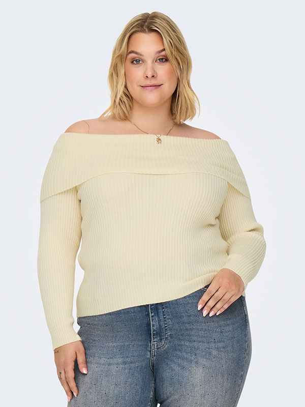 CARKATIA - Plus Size Genser fra Only Carmakoma