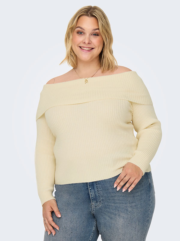 CARKATIA - Plus Size Genser fra Only Carmakoma