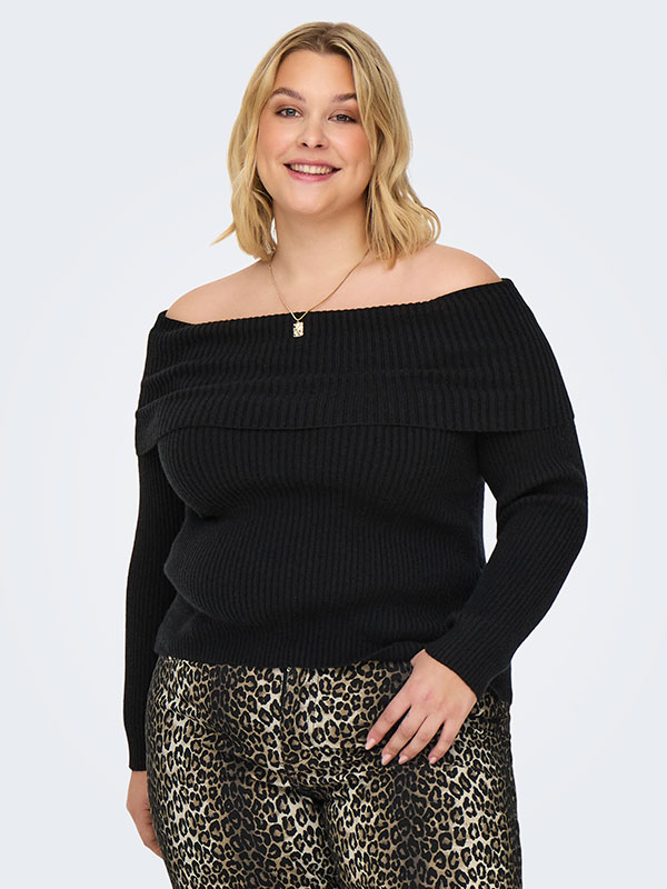CARKATIA - Plus Size Genser fra Only Carmakoma