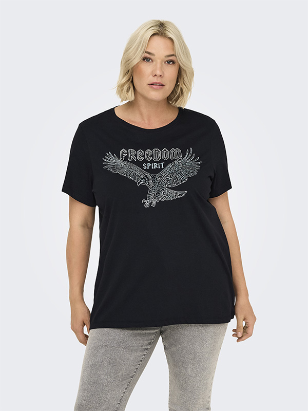 CARCRUZ - Plus Size T-shirt fra Only Carmakoma
