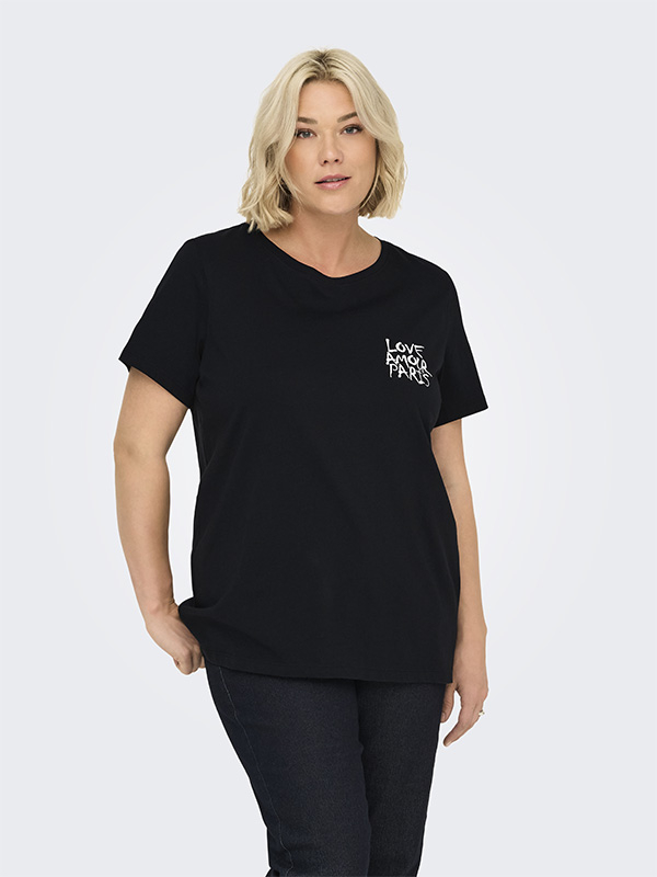 CARCRUZ - Plus Size T-shirt fra Only Carmakoma
