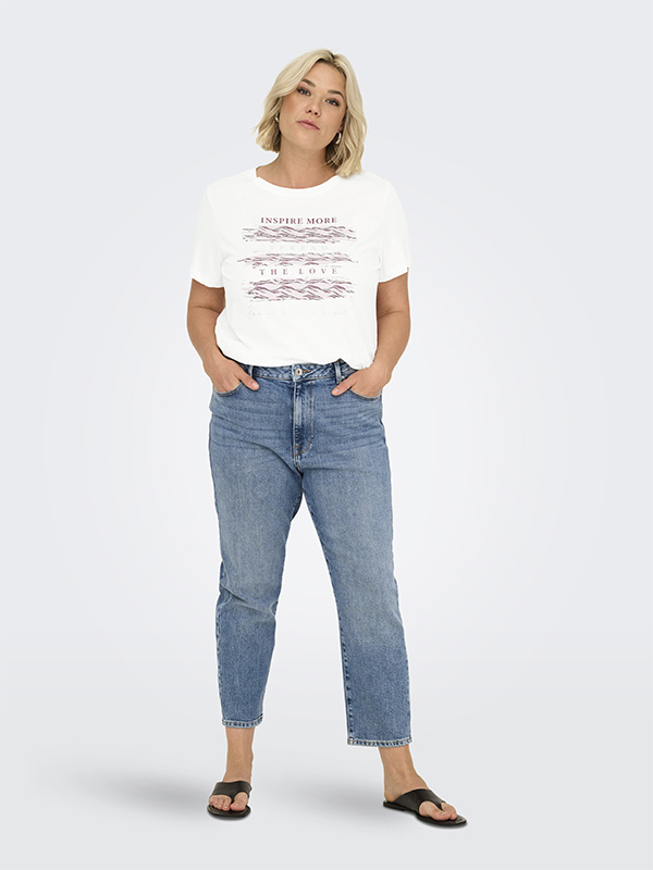 CARCRUZ - Plus Size T-shirt fra Only Carmakoma