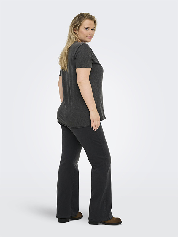 CARLUCY - Plus Size T-shirt fra Only Carmakoma