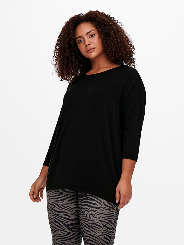 AMOUR  - Plus Size Bluse fra Only Carmakoma