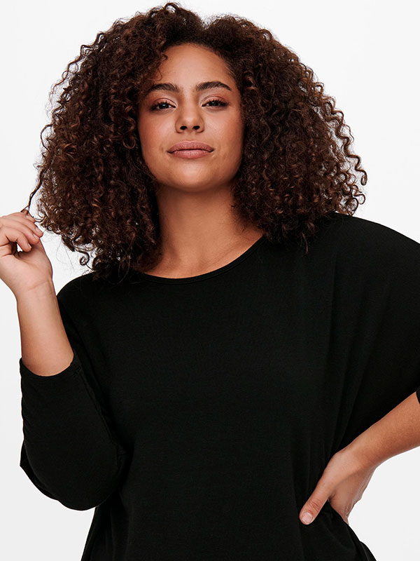 AMOUR  - Plus Size Bluse fra Only Carmakoma