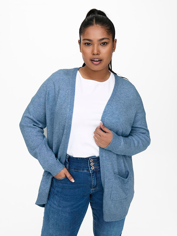 ESLY  - Plus Size Cardigan fra Only Carmakoma