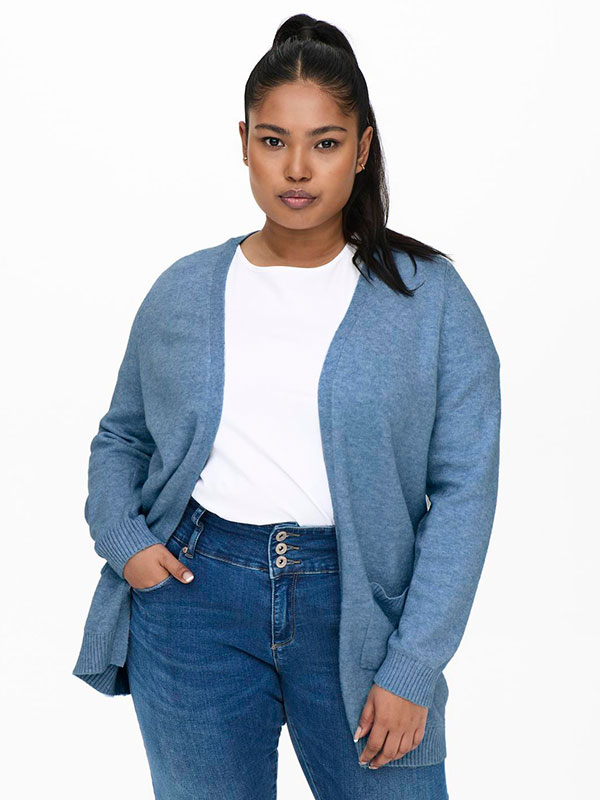 ESLY  - Plus Size Cardigan fra Only Carmakoma