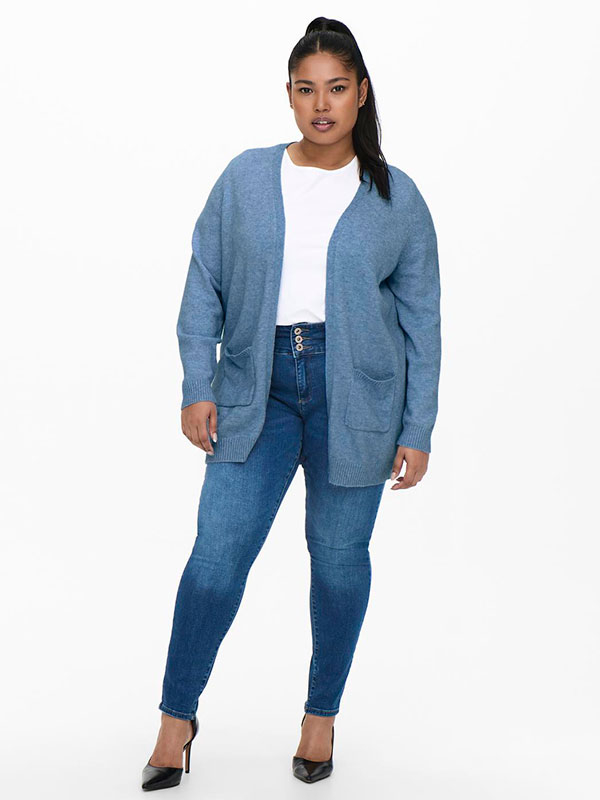 ESLY  - Plus Size Cardigan fra Only Carmakoma
