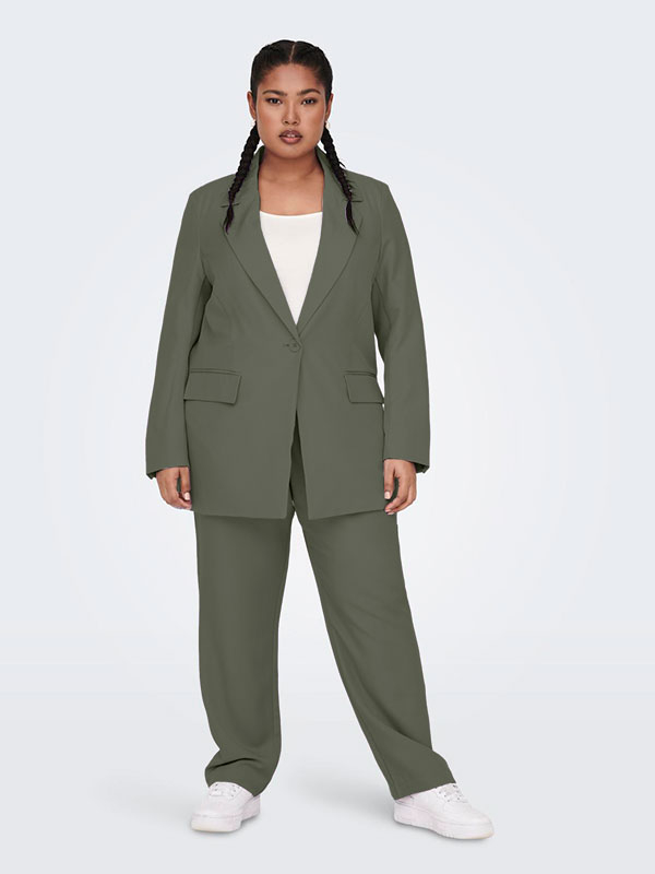 CARTHEA - Plus Size Bukser fra Only Carmakoma