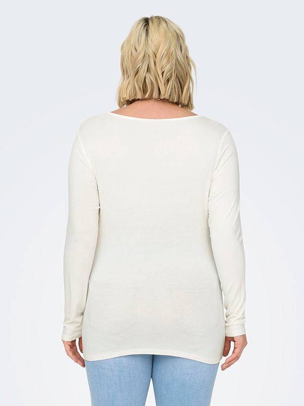 CARLONNY - Plus Size Bluse fra Only Carmakoma