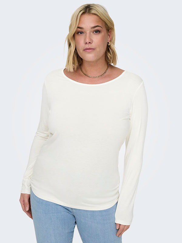 CARLONNY - Plus Size Bluse fra Only Carmakoma