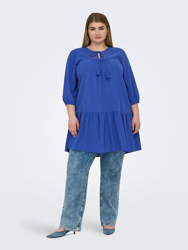 CARVINNIE - Plus Size Kjole fra Only Carmakoma