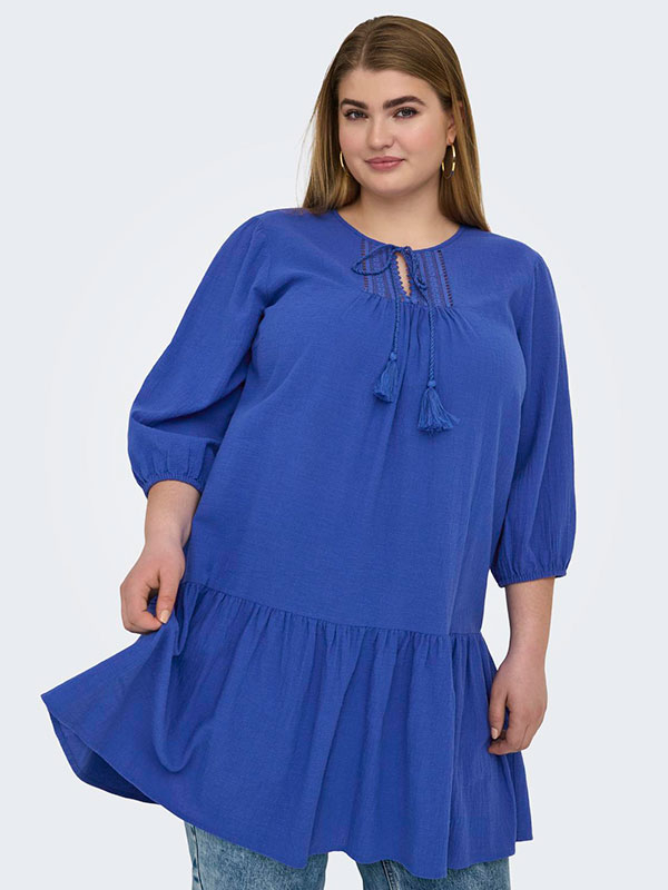 CARVINNIE - Plus Size Kjole fra Only Carmakoma