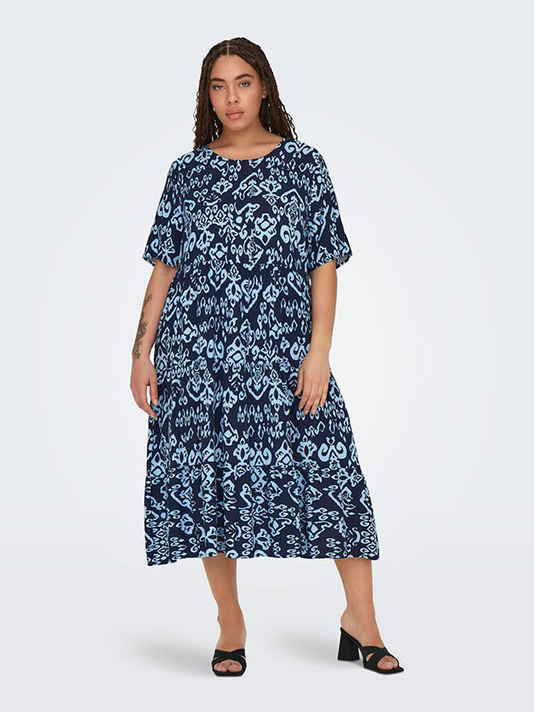 CARMARRAKESH - Plus Size Kjole fra Only Carmakoma