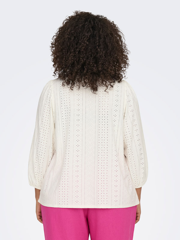 CARSANDRA - Plus Size Bluse fra Only Carmakoma