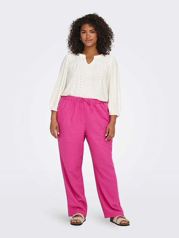 CARSANDRA - Plus Size Bluse fra Only Carmakoma