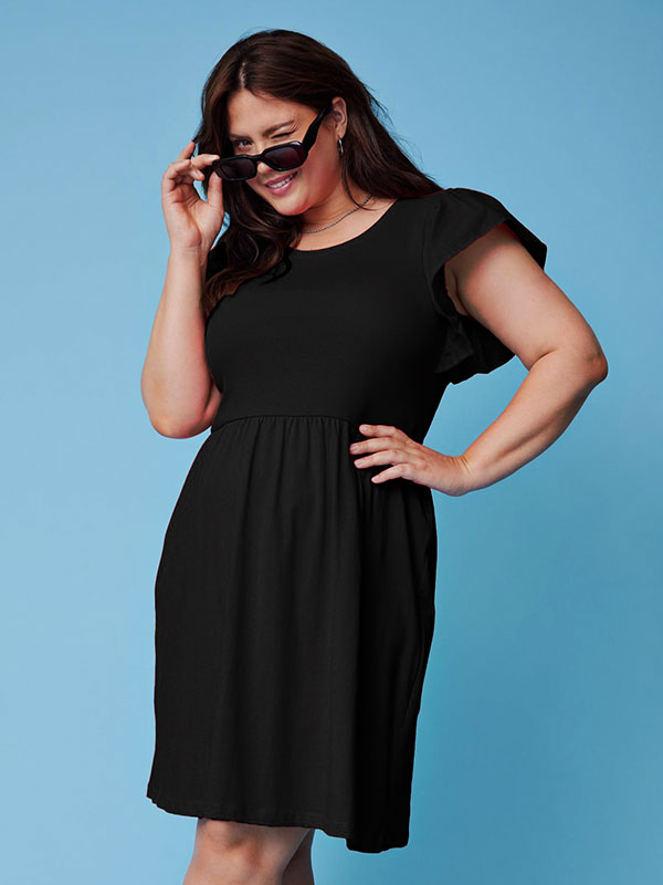 CARENNIY - Plus Size Kjole fra Only Carmakoma
