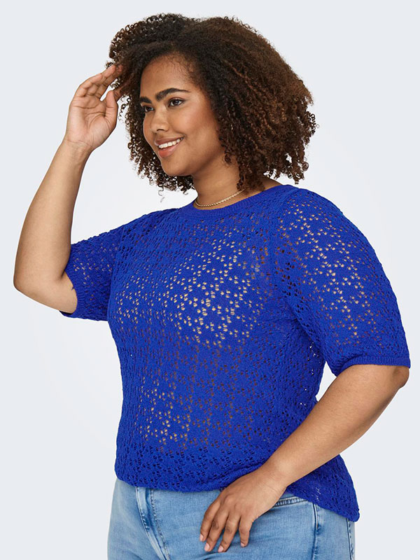 CARSOLA - Plus Size Bluse fra Only Carmakoma