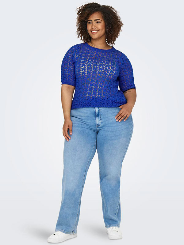 CARSOLA - Plus Size Bluse fra Only Carmakoma