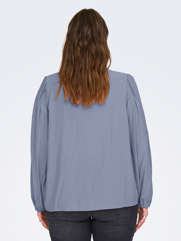 CARMYRNA - Plus Size Bluse fra Only Carmakoma
