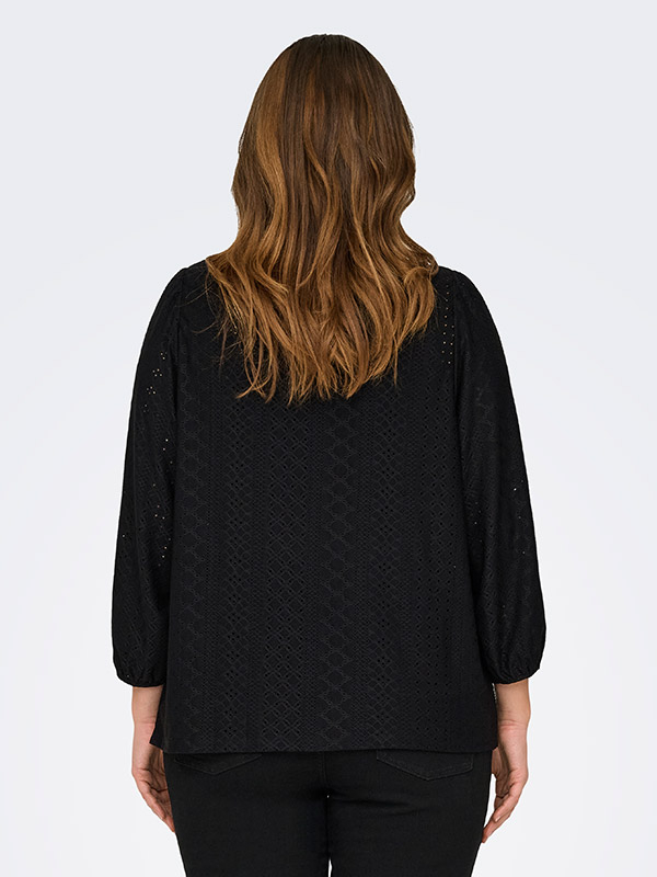 CARSANDRA - Plus Size Bluse fra Only Carmakoma