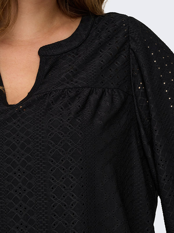 CARSANDRA - Plus Size Bluse fra Only Carmakoma