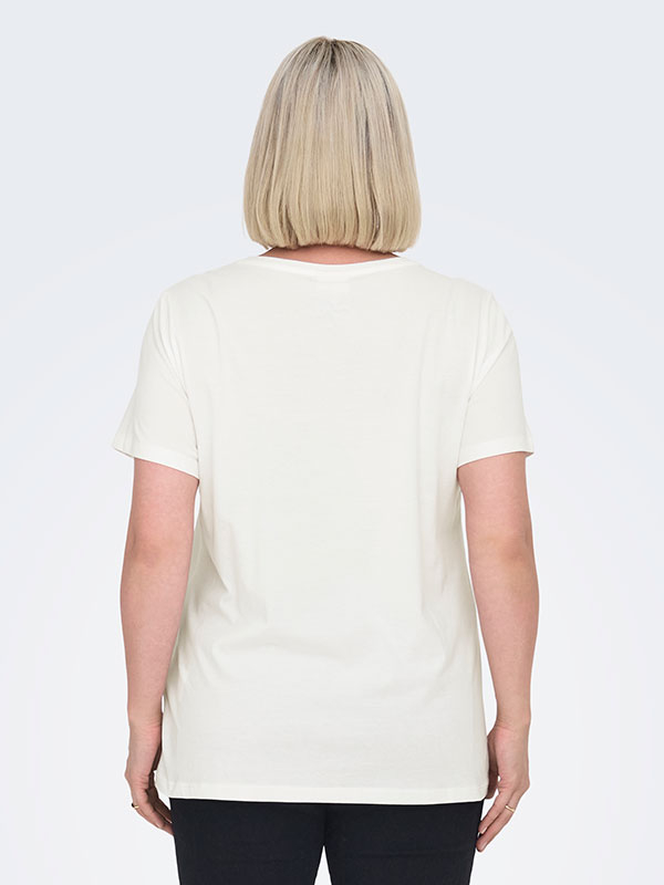 CARNEWMARILYN - Plus Size T-shirt fra Only Carmakoma