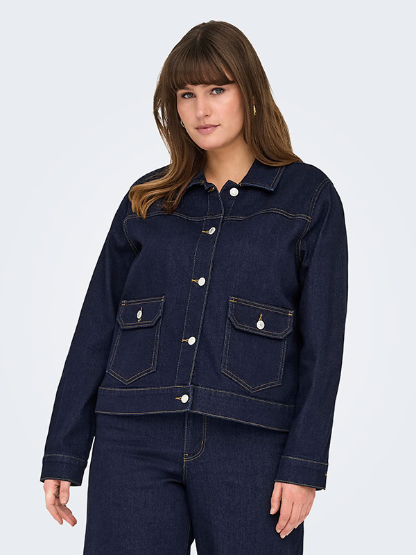 CARMADISON - Plus Size Jakke fra Only Carmakoma