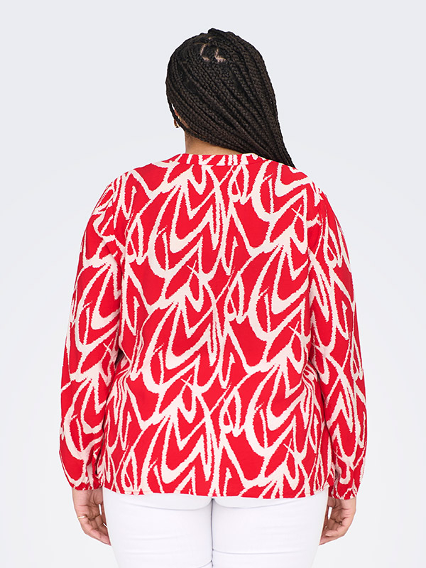 CAROLIVERA - Plus Size Bluse fra Only Carmakoma