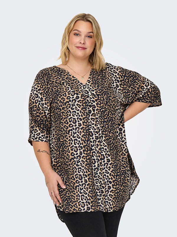 CARNOVA - Plus Size Tunika fra Only Carmakoma
