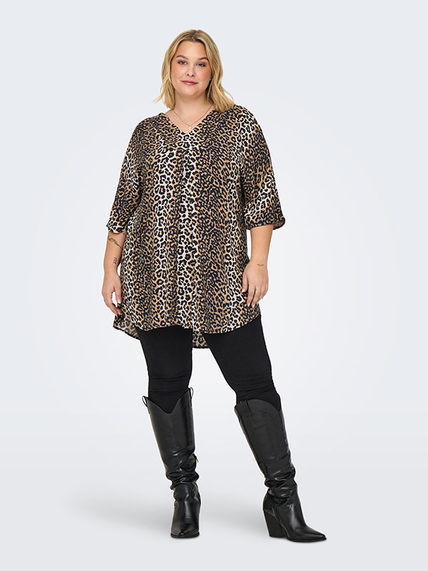 CARNOVA - Plus Size Tunika fra Only Carmakoma