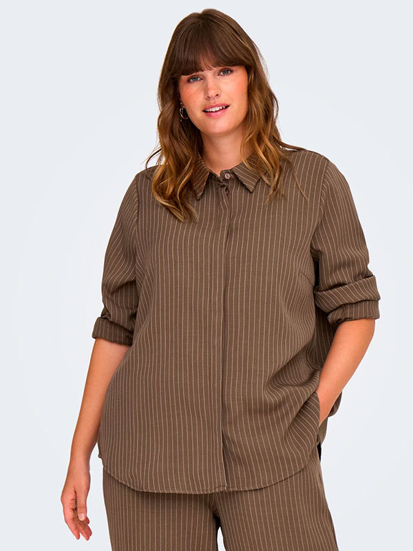 CARPINNY - Plus Size Skjorte fra Only Carmakoma
