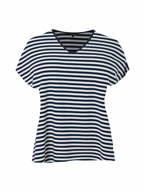 SG103-1-StripedNavy/White fra Sandgaard