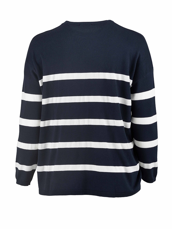 SG143-StripedNavy/White fra Sandgaard