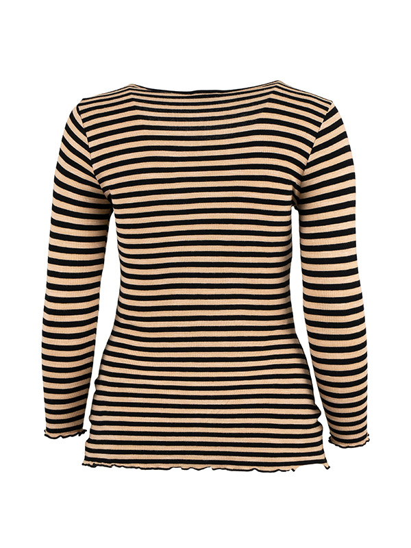 RIB - Plus Size Bluse fra Sandgaard