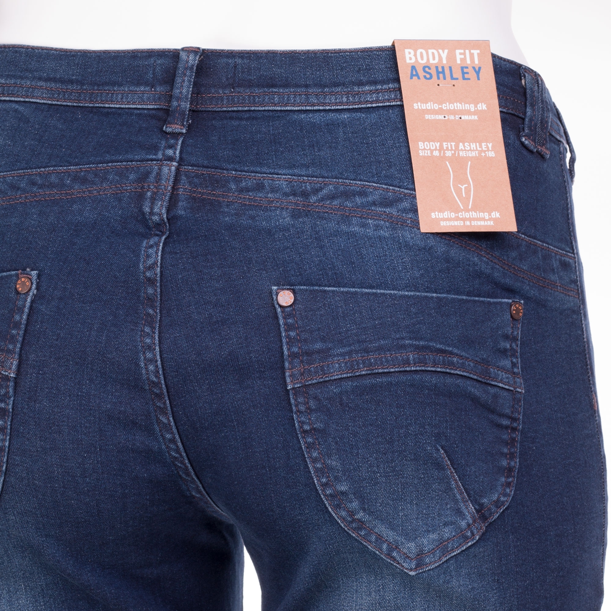 Ashley Denim Jeans Straight fra Studio