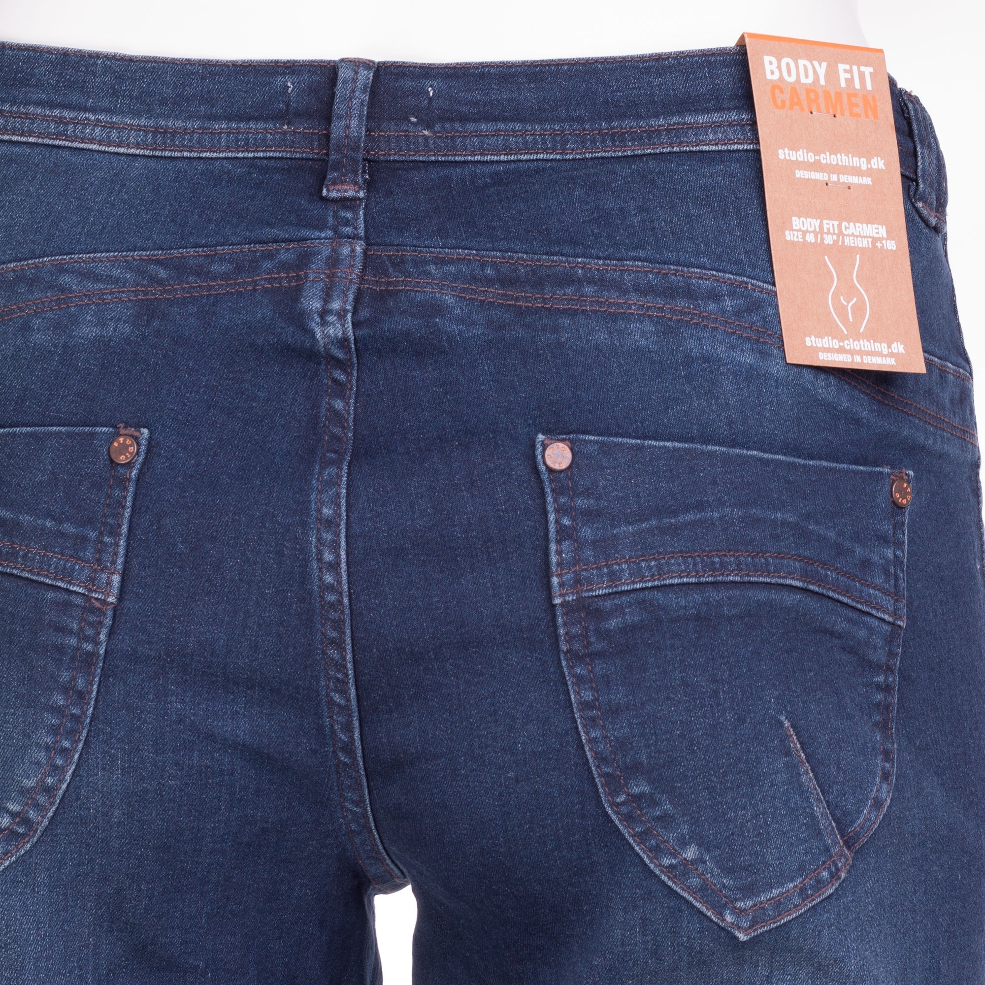 Carmen Denim Jeans Straight fra Studio