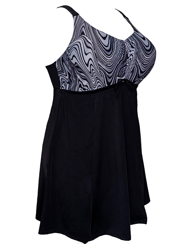 AZORES - Plus Size Badekjole fra Plaisir