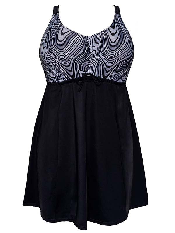 AZORES - Plus Size Badekjole fra Plaisir