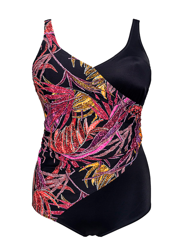 PALM BEACH - Plus Size Swimsuit fra Plaisir
