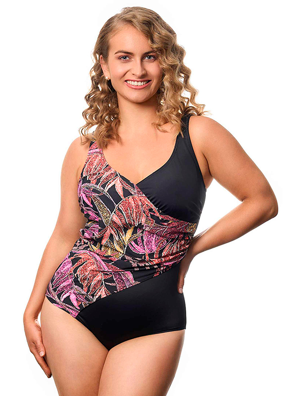 PALM BEACH - Plus Size Swimsuit fra Plaisir
