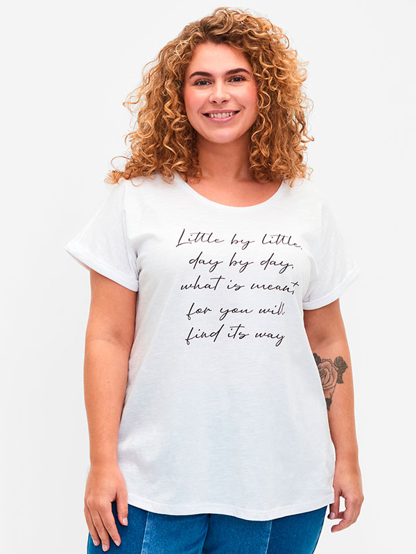 T-shirt fra Zizzi