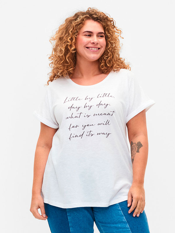 T-shirt fra Zizzi