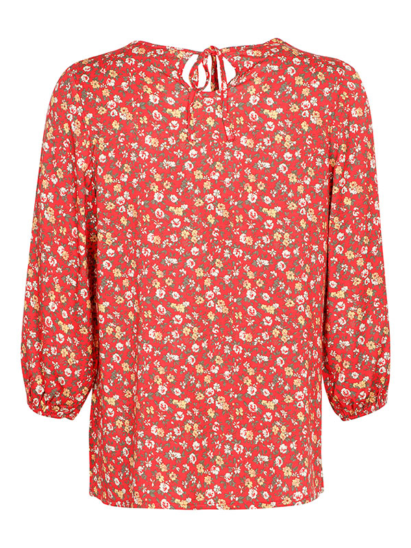 Bluse Med Blomsterprint  fra Pont Neuf