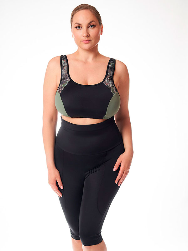 NOVA ACTIVE - Plus Size Trenings tights fra Plaisir