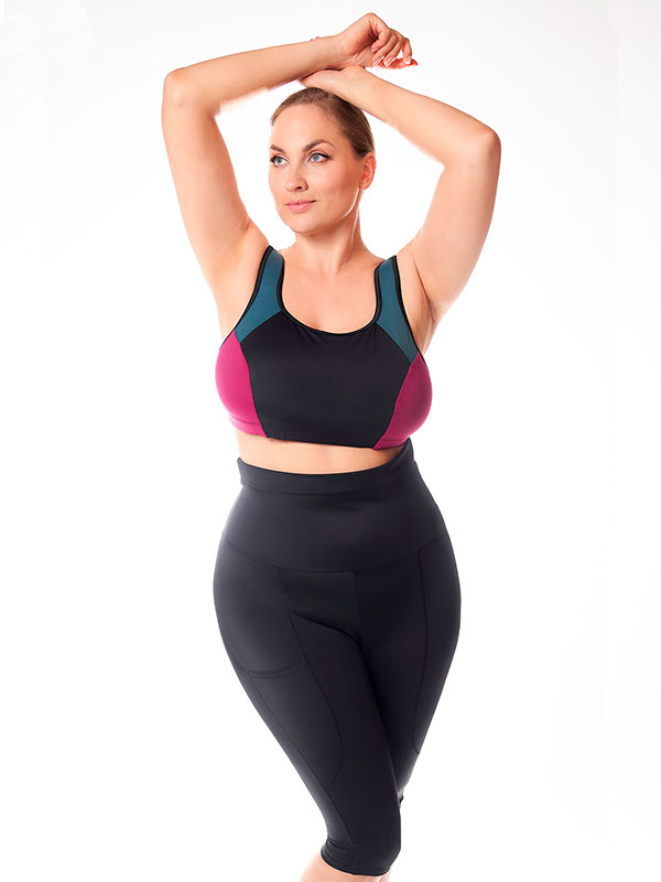 NOVA ACTIVE - Plus Size Trenings tights fra Plaisir