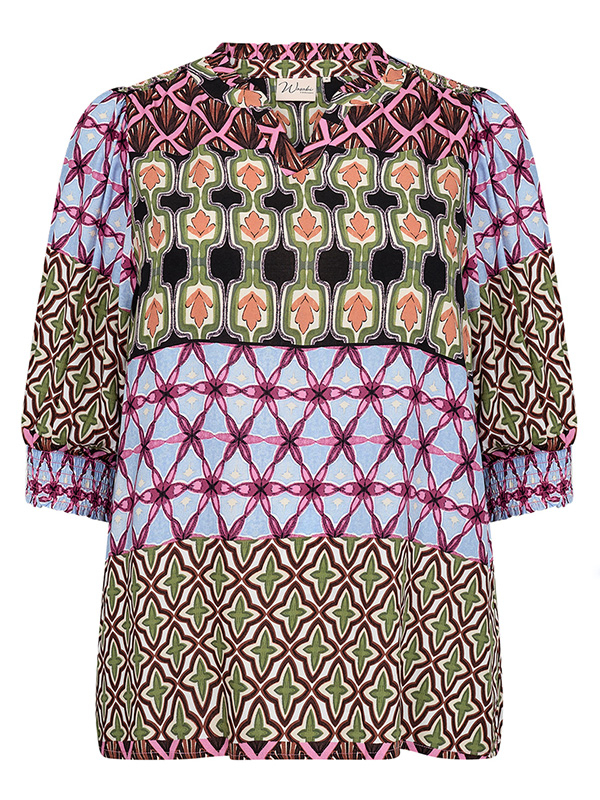 WA-MELIKA - Plus Size Bluse fra Wasabi Concept