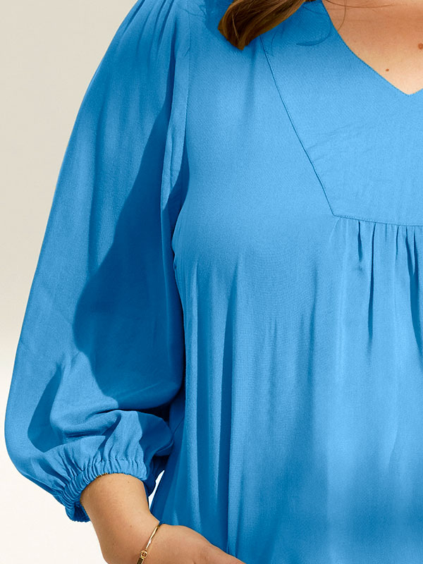 LEONIE - Plus Size Bluse fra Zhenzi