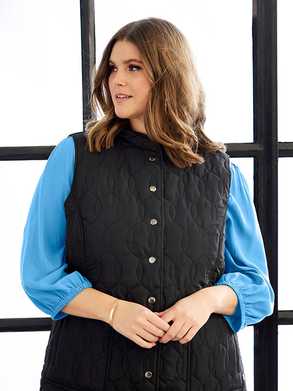 LEONIE - Plus Size Bluse fra Zhenzi